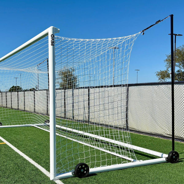 PEVO STB Stadium Series Soccer Goal | 8x24 Boxed Match Goal