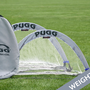 PUGG Little Beast 3 foot weighted pop-up soccer goals for youth training and backyard play