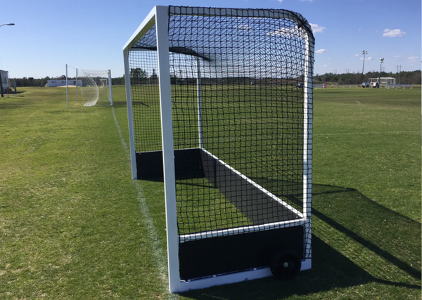 PEVO Championship Field Hockey Goal - Side View