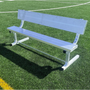 7ft 6in Pevo Team Bench with Backrest