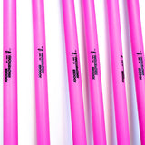 Pink Unbreakable Pro Agility Poles closeup