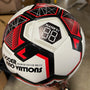 Custom player number patch on soccer ball for easy identification