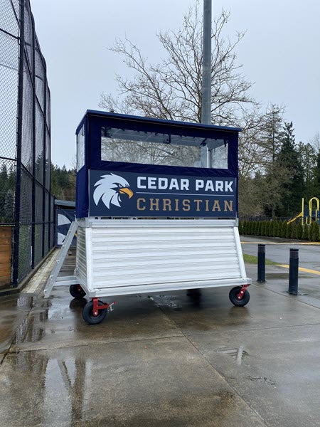 Portable Press Boxes and Filming Towers