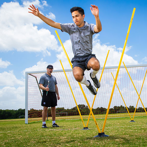 Pro Agility Pole Set - Center Jump