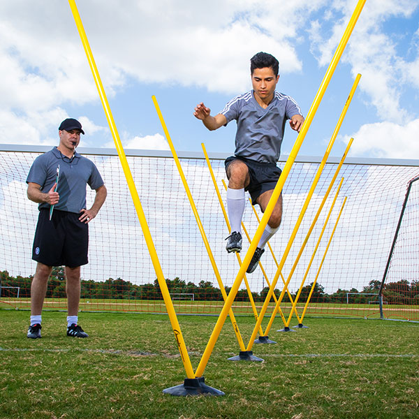 Pro Agility Pole Set - Center Jump