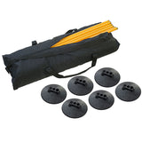 Pro Agility Pole Set with Carry Bag