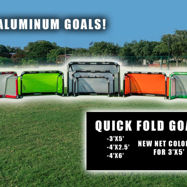 Quick Fold Aluminum Goal - All Goals