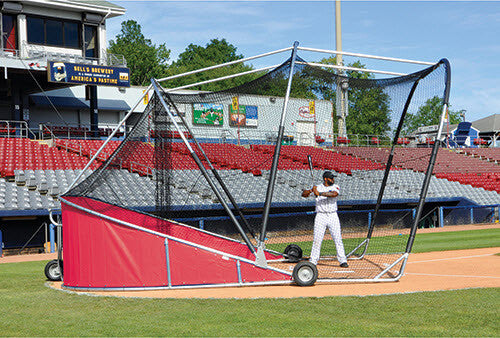 Red Big Bomber Pro Batting Cage