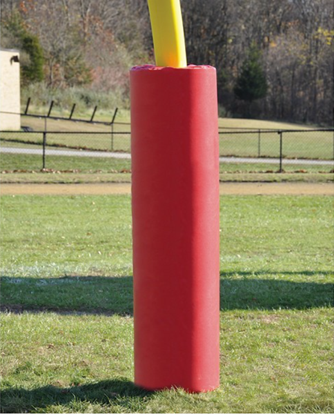 Red Protector Pad on a Gooseneck