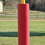 Red Protector Pad on a Gooseneck