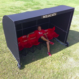 Referee sports shelter 8.5 foot portable sideline cover for game officials