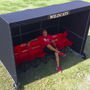 Referee sports shelter 8.5 foot portable sideline cover for game officials