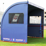 8ft Referee Shelter with Windows and Logo