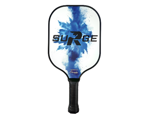 Rhino Surge Pickleball Paddle lightweight 7.8 oz composite beginner paddle with blue graphic design