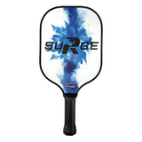 Rhino Surge Pickleball Paddle lightweight 7.8 oz composite beginner paddle with blue graphic design