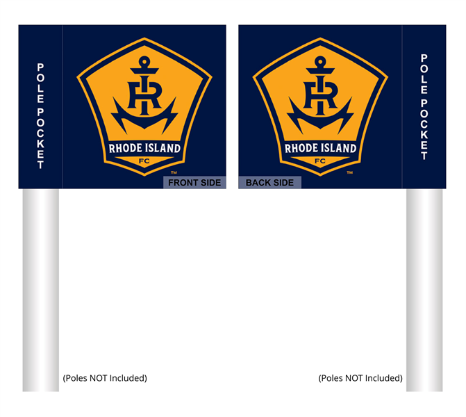 Custom Corner Flags - Rhode Island FC