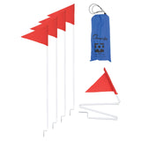 Portable Collapsible Corner Flag Set