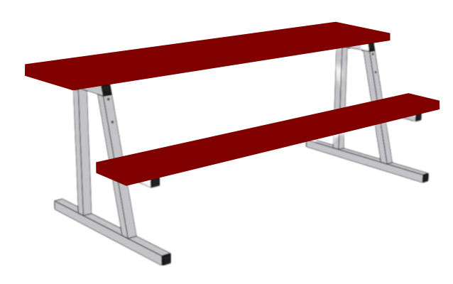 Score Keepers Table - Red