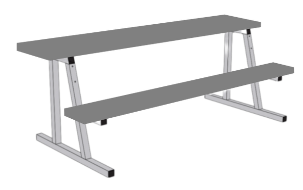 Score Keepers Table - Gray