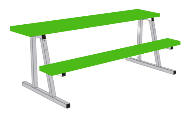 Score Keepers Table - Kelly Green
