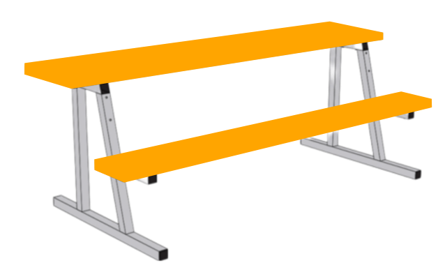 Score Keepers Table - Orange