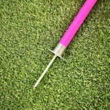 Single Pink Unbreakable Pro Agility Poles with Spike