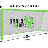 4x6x2x4 Soccer Net