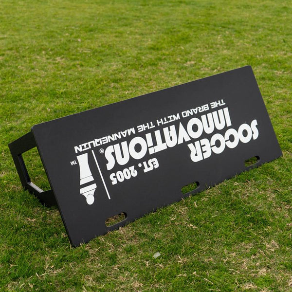 Soccer Rebounder Board - Angle Play View