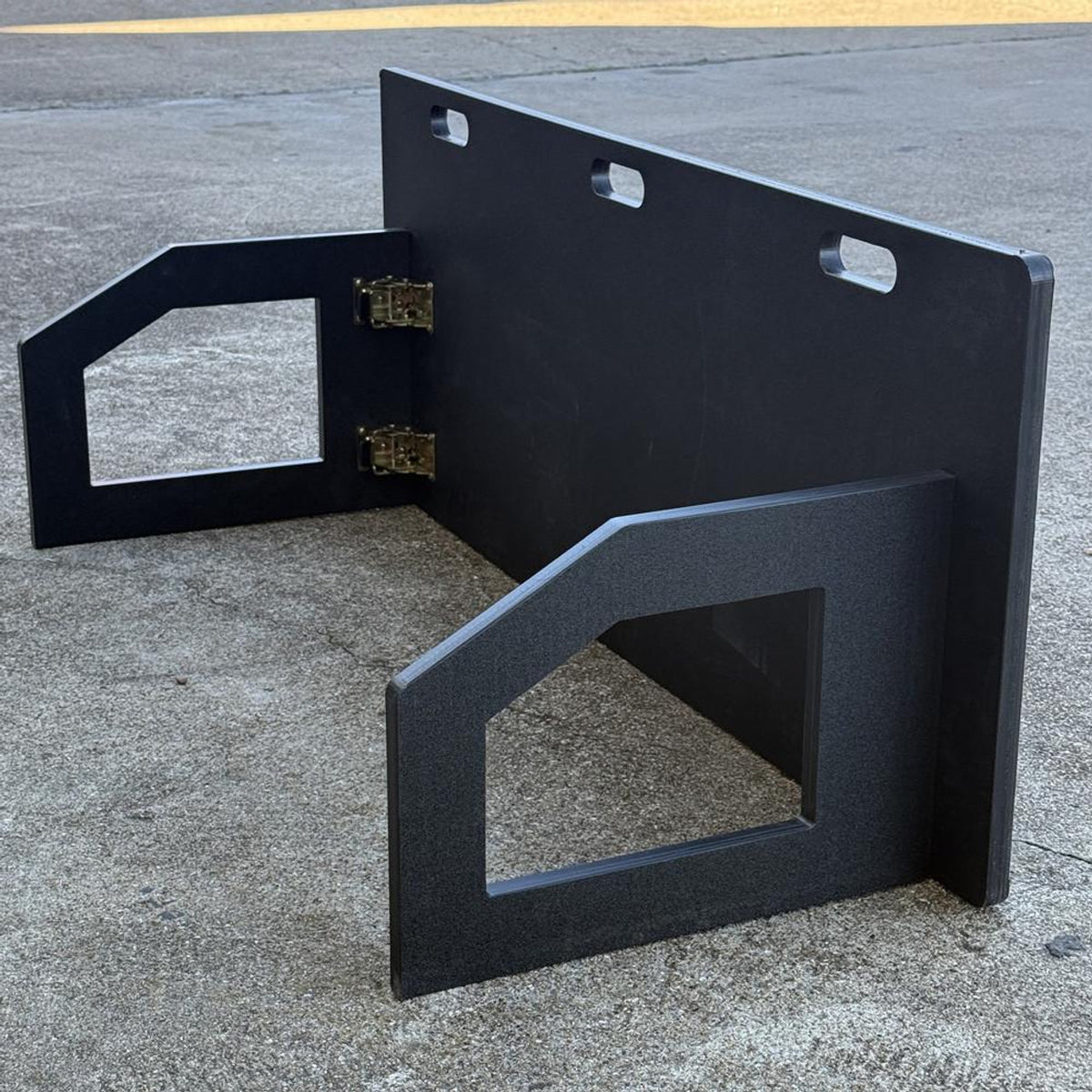 Soccer Rebounder Board - Back View