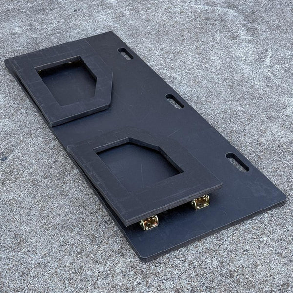 Soccer Rebounder Board - Folded