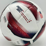 Spark Soccer Ball 2026 USA size 5 in red white and blue with American flag logo on white background