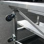 PEVO 3-Row Tip-N-Roll Bleacher Wheels