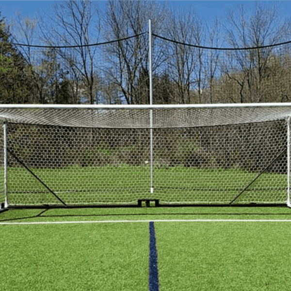 White 3mm Hex Box Soccer Net