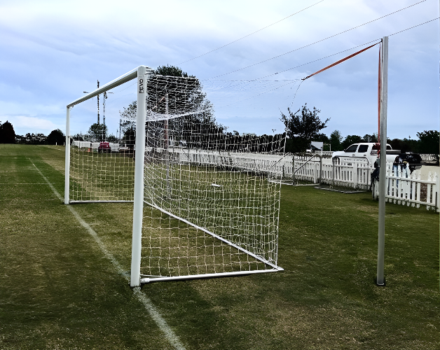 PEVO World Cup Soccer Goal – 8x24 Professional Match Goal