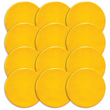 Yellow Round Poly Spot Markers