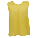Youth practice scrimmage vest yellow team training pinnie