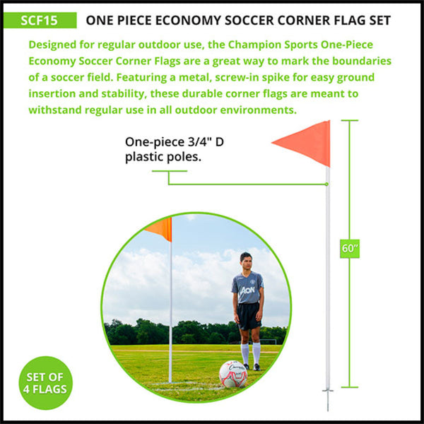 Soccer Economy Corner Flags